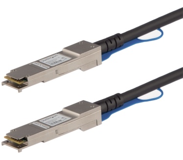 Startech.com Juniper QFX-QSFP-DAC-3M compatibel QSFP+ direct aansluitbare kabel 3 m Zwart