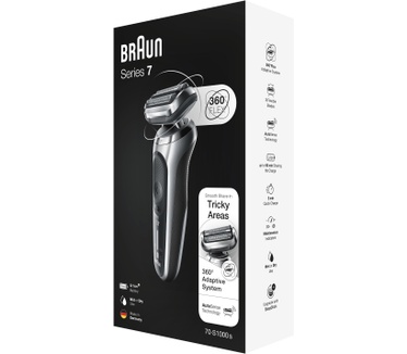 Braun Series 7 70-S1000s Elektrisch Scheerapparaat, Zilver