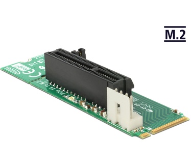Delock Adapter M.2 NGFF Key M male > PCI Express x4 Slot