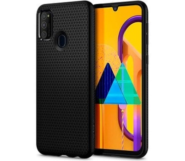 Spigen Samsung Galaxy M21 Hoesje Liquid Air  Zwart