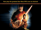 Star Wars: Knight of the Old Republic voor Android