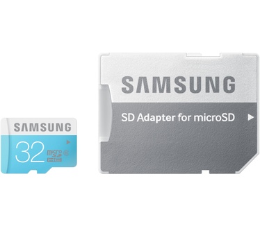 Samsung Standard 32GB MicroSDHC + Adapter