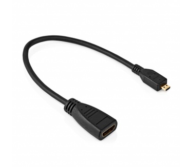 Allteq HDMI naar Micro HDMI kabel Zwart