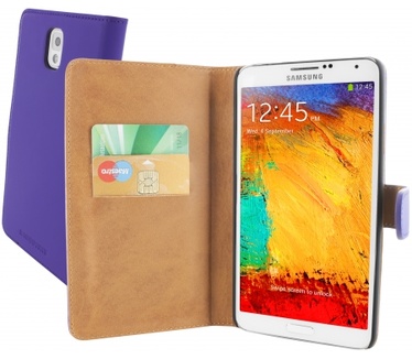 Mobiparts Premium Wallet Case Samsung Galaxy Note 3 Purple