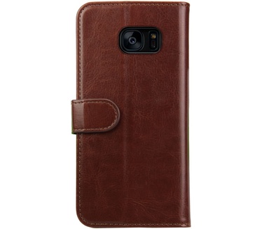 Rosso Element Samsung Galaxy S7 Edge Hoesje Book Cover Bruin (Samsung Galaxy S7 Edge) Bruin