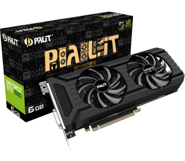 Palit GeForce GTX 1060 GamingPro OC+