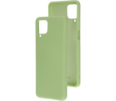 Mobiparts Silicone Cover Samsung Galaxy A12 (2021) Pistache Green