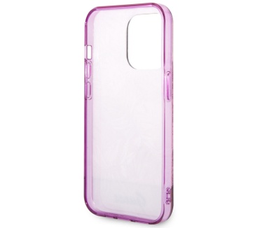 Guess Jungle Back Case - Apple iPhone 14 Pro (6.1") - Roze Roze