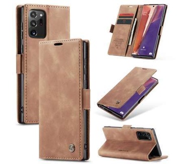 Caseme Samsung Galaxy Note 20 Ultra Retro Wallet Case - Bruin