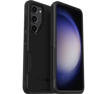 Otterbox OtterBox Commuter Case voor Galaxy S23, Schokbestendig, Valbestendig, Robuust, Beschermhoes, 3x getest volgens militaire standaard, Antimicrobieel, Zwart, Geen retailverpakking
