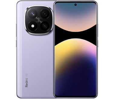 Redmi Note 14 Pro+ 5G, 8GB ram, 256GB opslag Paars