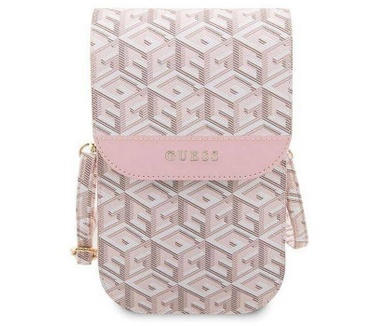Guess PU G-Cube Heuptas (Scherm tot 7 Inch) - Roze Roze