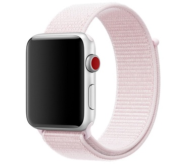 Apple 42mm Pearl Pink Nike Sport Loop