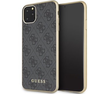 Guess 4G Hard Case - Apple iPhone 11 Pro Max (6.5'')  Grijs