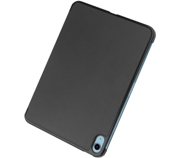Accezz Trifold Bookcase iPad 10.9 (2022) - Zwart