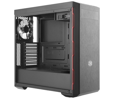 Cooler Master MasterBox MB600L (zonder 5,25" bay) Rood