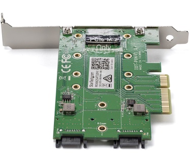 Startech.com M.2 SSD Card 1x PCIe (NVMe) 2x SATA M.2 (PEXM2SAT32N1)