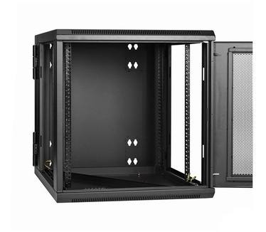 Startech.com 12U Serverkast rack wand monteerbaar diepte tot 32" / 80 cm scharnierende behuizing