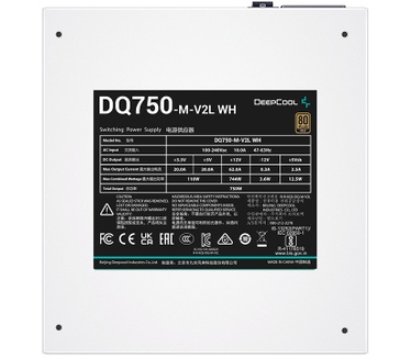 DeepCool DQ750-M-V2L WH