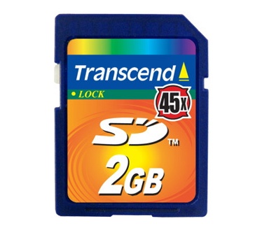 Transcend 2GB 45X Secure Digital Card