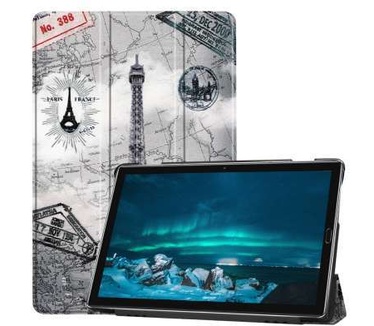 qMust Huawei MediaPad M6 10.8 Tri-Fold Case - Eiffeltoren