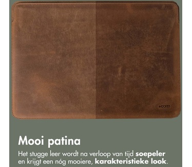 Accezz MacBook Leather Sleeve