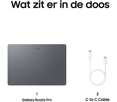 Samsung Book6 Pro 14" W11Pro U7 16GB 512GB Gray