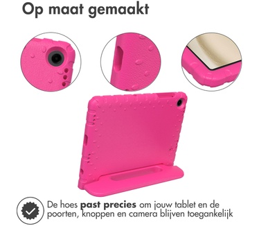 Accezz Kidsproof Backcover met handvat Samsung Galaxy Tab A9 Plus - Roze