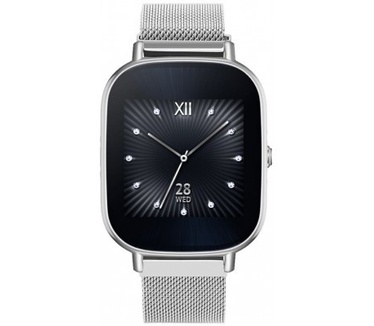 qMust Milanees armband voor Asus Zenwatch 2 (maat S 1.45 inch) - Silver