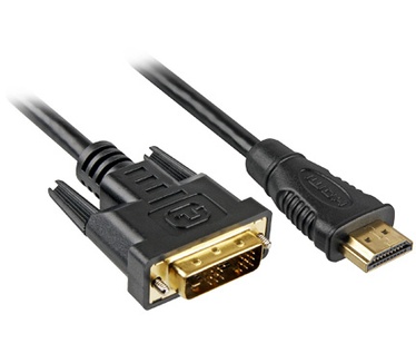 Sharkoon 2m HDMI to DVI-D