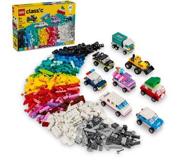 LEGO Classic Creatieve voertuigen