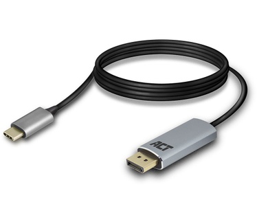 ACT AC7035 USB-C to DisplayPort 4K connection cable 1,8m