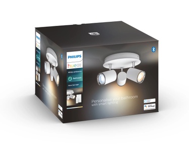 Philips Hue Adore Badkameropbouwspot - Rond - Wit - incl. dimmer switch