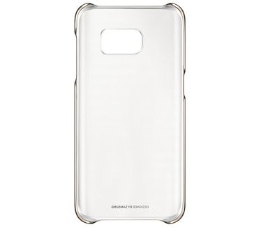 Samsung Galaxy S7 Clear Cover - EF-QG930CF - Gold