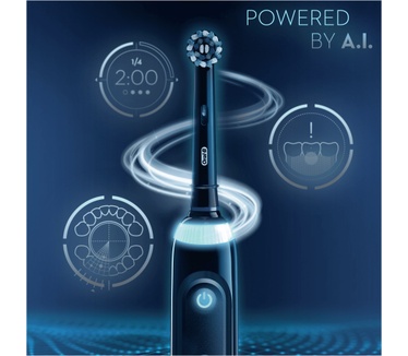 Oral-B Genius X 20000 Luxe Edition Elektrische Tandenborstel Zwart Powered By Braun
