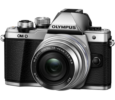 Olympus OM-D E-M10 Mark II 1442 Kit Zilver