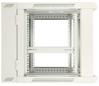 Extralink 9U 600X600 AZH WALL-MOUNTED RACKMOUNT CABINET SWING TYPE GRAY