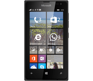 Microsoft Lumia 435 Zwart