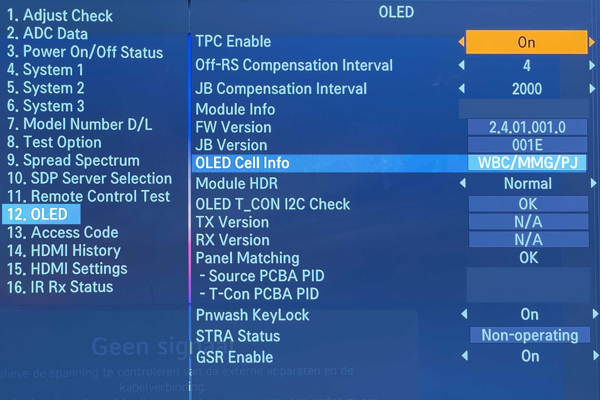LG C1 oledtv Review Tweakers