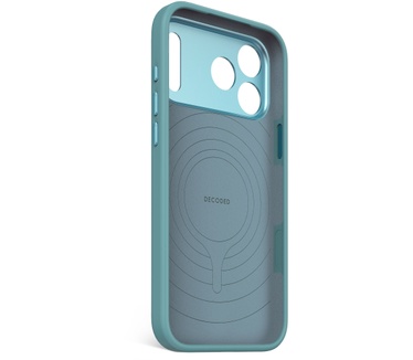 Decoded Silicone Backcover Apple iPhone 17 Pro Max Retro Blue