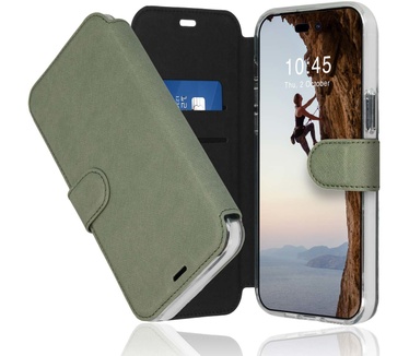 Accezz Xtreme Wallet Bookcase iPhone 14 Pro Max - Lichtgroen