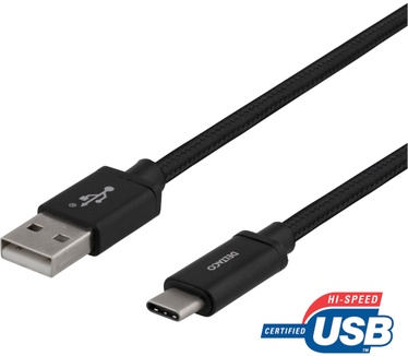 Deltaco USBC-1134M Zwart