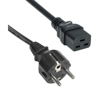 Eeconn Netsnoer, Schuko - C19, 3x 1.50mm