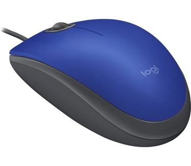 Logitech M110 Silent Blauw