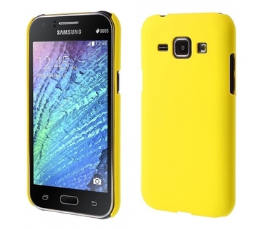 Kees Dun Hardcover Hoesje Samsung Galaxy J1 - Geel