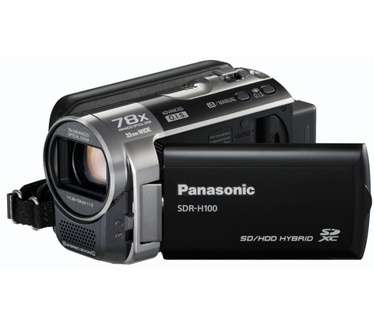 Panasonic SDR-H100  Zwart