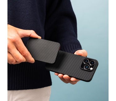 Accezz Kevlar Powerbank 5.000 mAh - MagSafe en Qi - Zwart