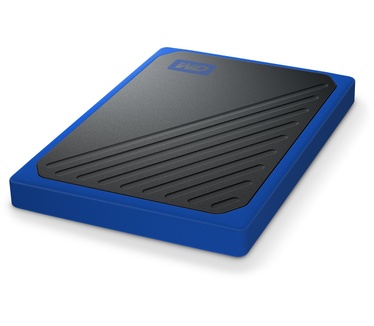 WD My Passport Go 500GB Blauw