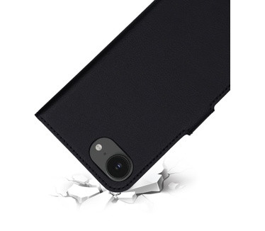 Mobiparts Classic Wallet Case Apple iPhone 16e Black (Magsafe Compatible)