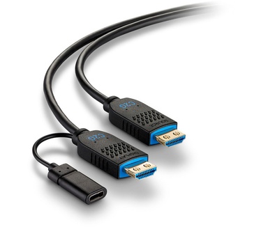 CablesToGo 25ft (7.6m) C2G Performance Serie hoge snelheid HDMI® actieve optische kabel (AOC) - 4K 60Hz Plenum-gecertificeerd